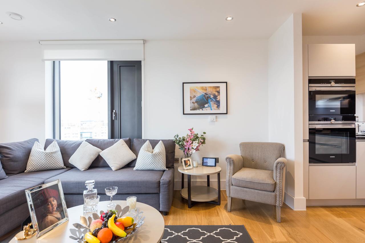 Portobello Apt With Floor-To-Ceiling Views Londres Exterior foto